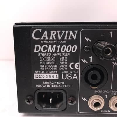 Carvin DCM1000 Stereo Power Amplifier image 7