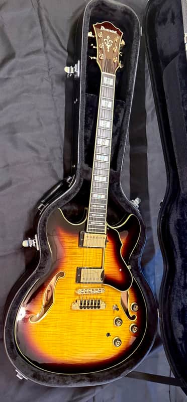 Ibanez AS153-AYS-12-01 2002-present - Yellow Sunburst image 1