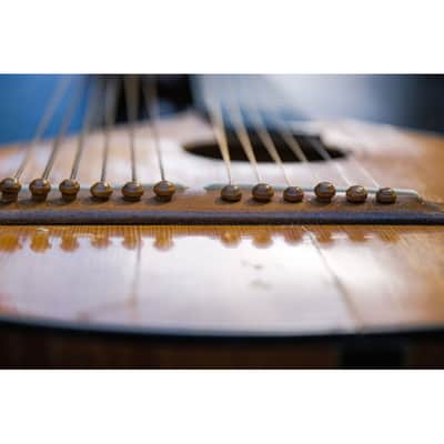 1946 Levin Model 102 12-string Bass Lute natural image 15