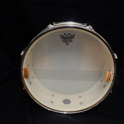Camco Tuxedo Studio Model 14" x 5" snare drum 1960's - Champagne Sparkle image 11