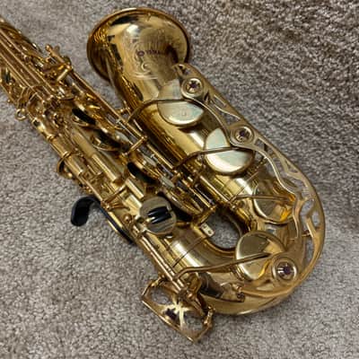 Yamaha YAS-62 MIJ Alto Saxophone Purple Logo W/ Case image 2
