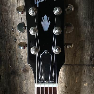 2009 Gibson Custom Shop 336 F in Cherry finish with hard shell case and COA image 5