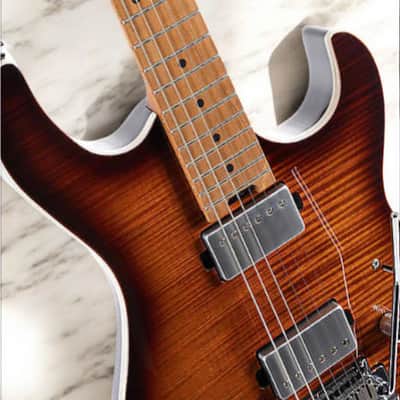 Cort G290 FAT II Discover Ultimate Playability: The Cort G290 FAT II with Roasted Maple Neck & Fretboard in Antique Violin Burst image 5