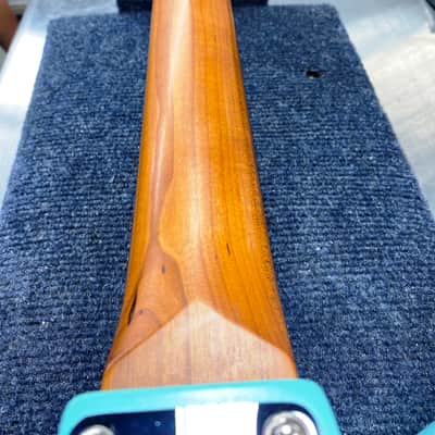 New Custom 63 64 American Telecaster Sonic Blue Nitro Satin Roasted Maple image 11