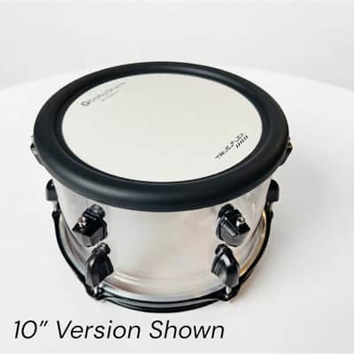 12” 4 Trigger Quick-Bolt Silicone Pad Drum Topper for Acoustic Roland Yamaha A2E image 5