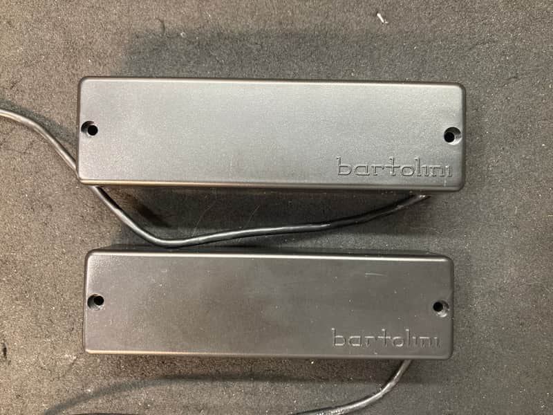 Bartolini BH2 P4 Size 5-String Neck and Bridge Humbucker Bass Guitar Pickup Set image 1