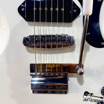 Tokai Double Horn Junior Electric Guitar w/ GB & "Kitchen Sink" UPGRADES (2021 - White) image 3