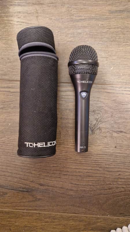 TC Helicon MP-75 Dynamic Microphone 2010s - Black image 1