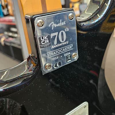 Fender 70th Anniversary Player Strat Nebnoir image 9