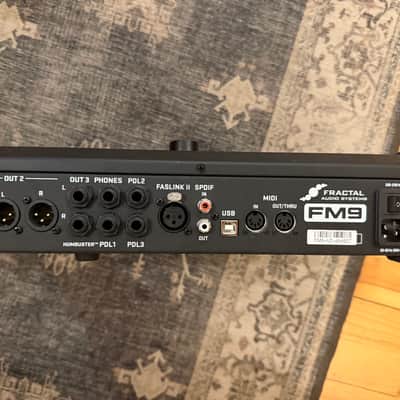 Fractal Audio FM9 Turbo Amp Modeler / FX Processor 2021 - 2023 - Black image 3