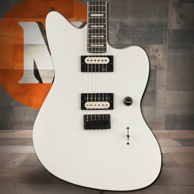 Fender Jim Root Jazzmaster V4, Ebony Fingerboard - Flat White image 1