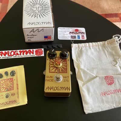 ギター Analogman Sun Face NKT 275 Red Dot Fuzz Analogman sun face NKT 275 : r/guitarpedals