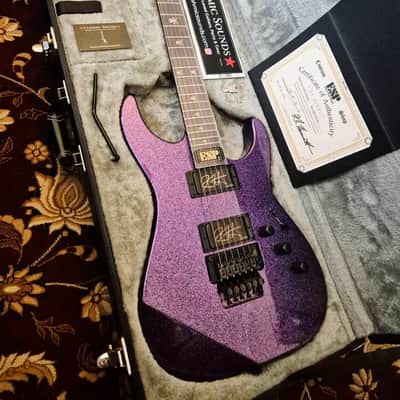 ESP Custom Shop KH-2 Kirk Hammett Signature 2018 - Purple Sparkle ☆VIDEO☆ image 16