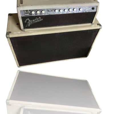Fender Bandmaster 6G7-A 40-Watt 2x12" Piggyback Guitar Amp 1961 - 1962 - Blonde image 3