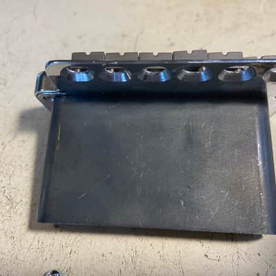 Wilkinson 5+1 57mm 2 7/32" Fender Strat Stratocaster Bridge Trem Steel Block image 3
