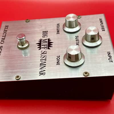 Electro Sound Co Big Muff Sustainar Vintage Fuzz Guitar Effects Pedal, Elk Japan image 2