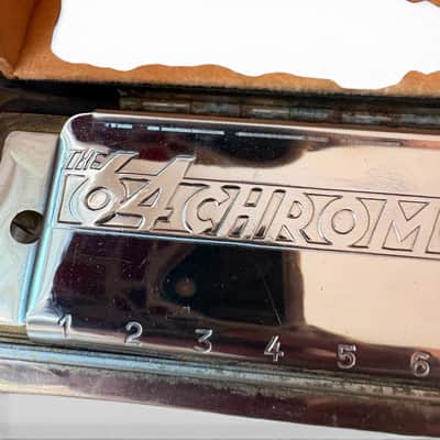 Vintage Horner 64-C Chromonica 64 - Key of C- Silver image 9