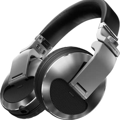 Pioneer HDJ-X10-S Flagship Professional Over-Ear DJ Headphones 5Hz-40Hz (SILVER) image 1