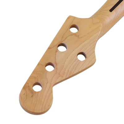 5 String Canada maple Electic Bass Guitar Neck,21-Fret image 5