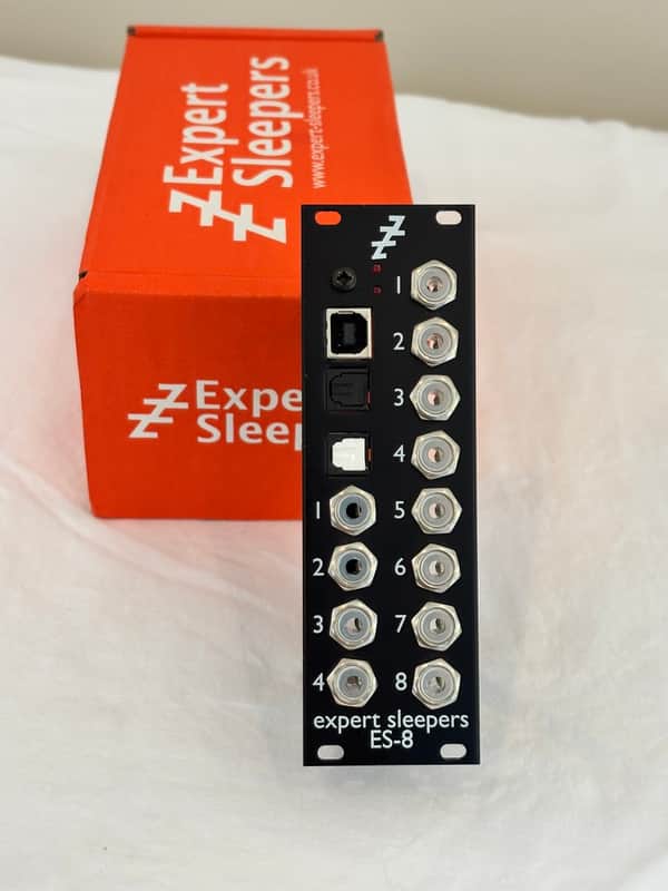 Expert Sleepers ES-8 USB Audio Interface Eurorack Synth Module - Black image 1