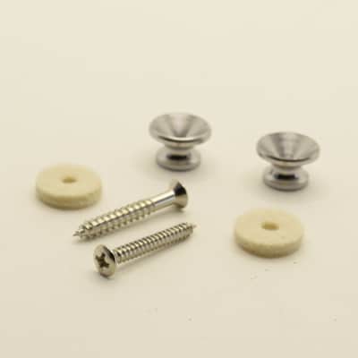 Standard Series Chrome Strap Buttons, Set of 2 image 2