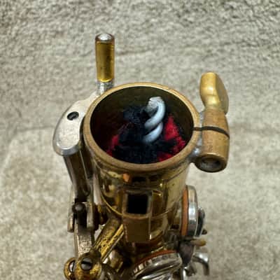 Silvertone Alto Saxophone AS IS image 11