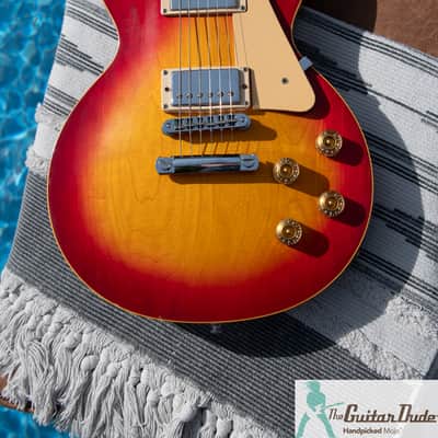 1998 Gibson Les Paul Standard - Yamano Export w COA - Heritage Cherry Sunburst - Pro Set Up w Perfect Frets/Action/Intomation! image 3