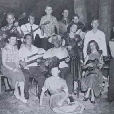 * UPDATE photos found * Vintage Custom Double Neck Mandolin/Guitar The Stonemans and Cousin Wilbur image 3