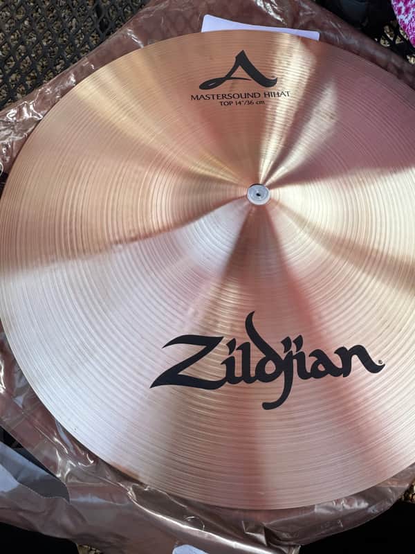 Zildjian 14" A Series Mastersound Hi-Hat Cymbals (Pair) 2013 - Present - Traditional image 1