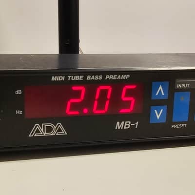🔥 Rare ADA MB-1 v2.05 MIDI Programmable Tube Bass Preamp 🔥 Made famous by VICTOR WOOTEN! 🎶 image 8