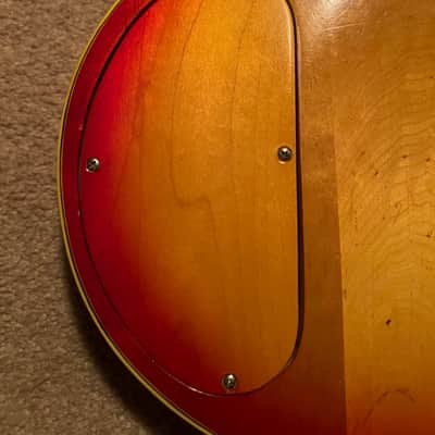 Ibanez 2399DX L-Style Solid Body 1974 - 1976 - Cherry Sunburst image 16