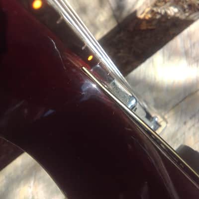 Lefty 1969 Gibson  EB-0 short scale with Factory Double Guards Left Handed image 14