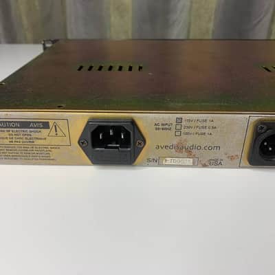 Avedis Audio R52 500-Series Rack loaded with 2x A-Designs P-1 Mic Preamps image 7