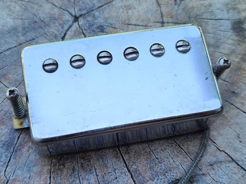 Gibson Tarback Bridge Pickup Nickel 1970s image 1