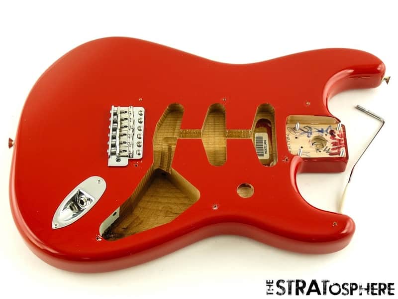 Fender Vintera III Late 50s Stratocaster Strat BODY & HARDWARE 1950s Dakota Red image 1