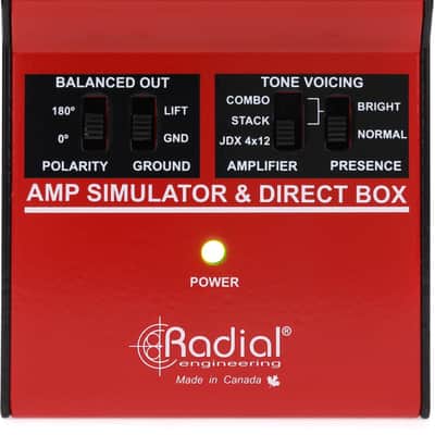 Radial JDX Direct-Drive Active Guitar Amp Direct Box image 1