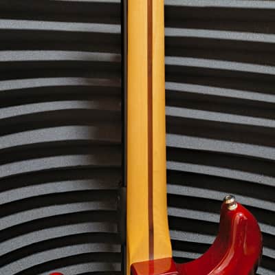Fender Player Stratocaster HSS Plus Top with Maple Fretboard 2019 - 2024 - Aged Cherry Burst image 6