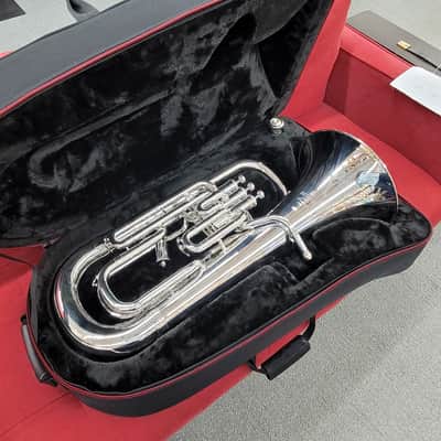 Besson Prodigy series BE165 4 Valve Euphonium - Silver image 1
