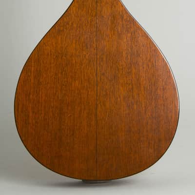 C. F. Martin  Style A Flat Back Mandolin (1949), ser. #A-19298, original brown chipboard case. image 4