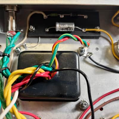 Hand Wired Clone of a Fender 6G3 "Brownface" Deluxe Head 20 Watts Premium Components image 10