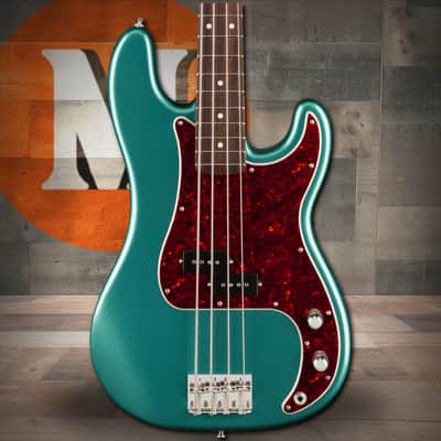 Fender American Professional Classic Precision Bass Rosewood Fingerboard - Faded Sherwood Green Metallic image 1