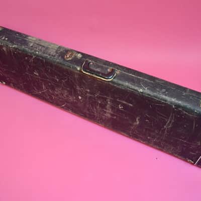 Vintage 1962 Fender Jazz Base / Precision Bass Hard Case - White Tolex - Rare Custom Color Case!  Pre-CBS Strat image 11