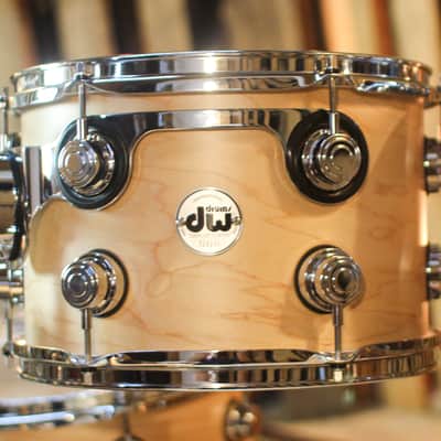 DW Collector's Standard Maple Natural Satin Oil Drum Set - 22,10,12,14,16 - SO#1444896 image 5