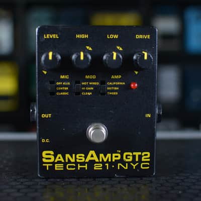 Tech 21 SansAmp GT2 1993 - Present - Black image 1