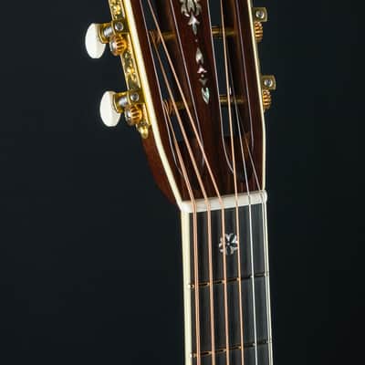 Bourgeois DS-42 12-Fret Madagascar Rosewood and Aged Tone Adirondack Spruce Sunburst NEW image 11
