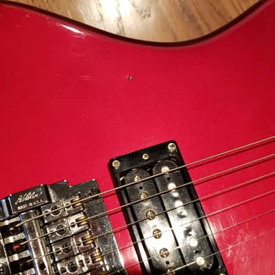 Robin Raider I - 1983 Reverse Banana Headstock, Deep Metallic Red, Excellent Condition image 5