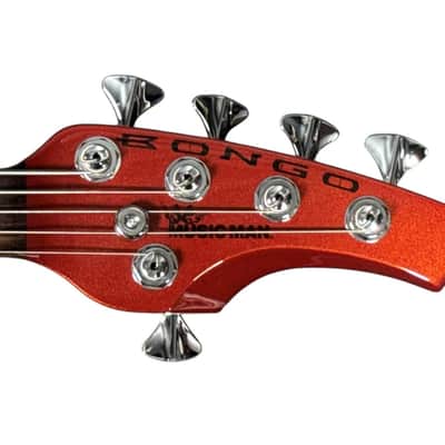 Ernie Ball Music Man Bongo 5 HH, Blood Orange / Rosewood  *On Order, ETA June 2026 image 10
