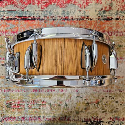 Sonor Vintage Series 14x5" 9-ply Beech Snare - Teak Finish image 6