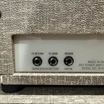 3rd Power Dual citizen Reverb and 1x12 Cabinet Vox Fawn image 8