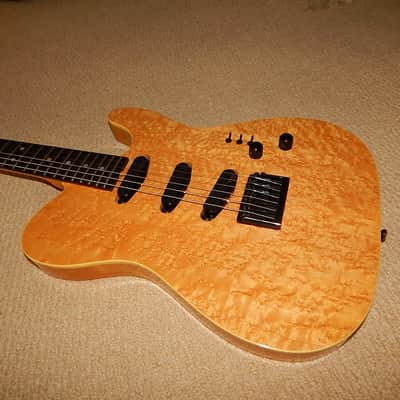 Kent Flattum Nashville Tele 1988 Bridseye Maple James Burton image 3